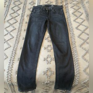 AG Dark Wash Prima Ankle Jeans